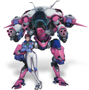 This is the Avatar Image for the D.Va Overwatch AI Voice and Text to Speech Generator